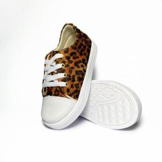 Imagem de Tenis Infantil Menina Estampa Onça 20 Ao 34-Unissex