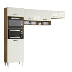 Imagem de Cozinha Compacta 197cm 6 Portas Atacama Off White
