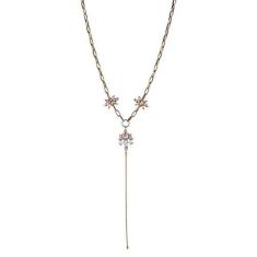 Imagem de Colar Armazem RR Bijoux gravatinha navetes s 