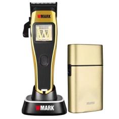 Imagem de Kit Maquina De Cabelo Shaver Wmark NG 998 Gold NG X1, Bivolt