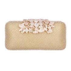 Imagem de Adoptfade Bolsas femininas grandes de festa com strass para noite, Preto