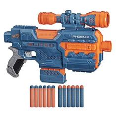 Imagem de Lança Dardos Nerf Elite 2.0 Phoenix CS-6, Lançador Motorizado e Clip para 6 Dardos - E9962 - Hasbro