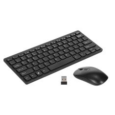 Imagem de KM901 Keyboard Mouse Combo 2.4G Wireless 78 teclas Mini teclado e mouse conjunto Portable Office Combo