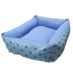 Imagem de Cama para Cães e Gatos CamaPet Coroa Azul Tamanho G