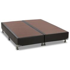 Imagem de Cama Box Base Universal King  Courano Nero Black (186X198x20) - Ortobo