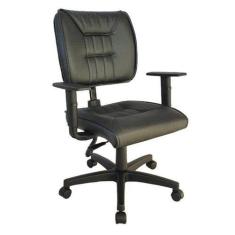 Imagem de Cadeira Para Escritório E Home Office Linha Greco Preto - Design Offic