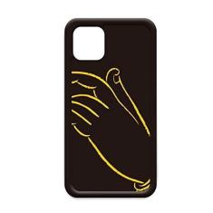 Imagem de Capa Culture Religion preta e amarela para iPhone 11 Pro Max para Apple Mobile Case Shell