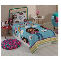 Imagem de Jogo De Cama Casa Magica Da Gabby 3 Peças Lepper