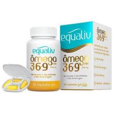 Imagem de Suplemento Alimentar Ômega Mix 3/6/9 60 Cápsulas - Equaliv