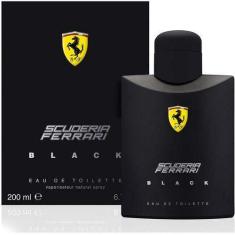Imagem de Perfume Ferrari Black Masculino Eau De Toilette 200ml