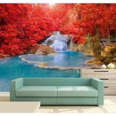 Imagem de Painel Fotográfico Cachoeira 3D 2M² na 086