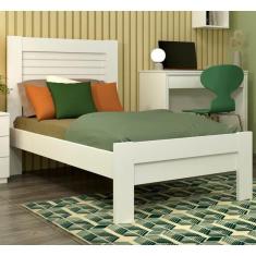 Imagem de Cama Solterio Safira Neve - Tcil Móveis