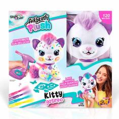 Imagem de Pelucia De Pintar Style 4 Ever Airbrush Plush Gatinho Fun Divirta Se
