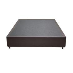 Imagem de Base Box Solteirão Suede Marrom - 39x128x188 LORD