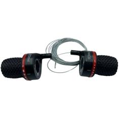 Imagem de Alavanca Câmbio Grip-Shift 18v Bike Bicicleta Preto