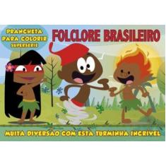 Imagem de Livro para Colorir Folclore Brasileiro
