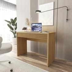 Imagem de Escrivaninha 2 Gavetas Samambaia Cabecasa Madeiramadeira Carvalho