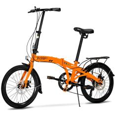 Bicicleta Aro 20 Com Suspensão E Freio A Disco Unitoys em Promoção na  Americanas