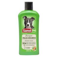 Imagem de Shampoo Pelos Escuros 500ml Sanol Dog