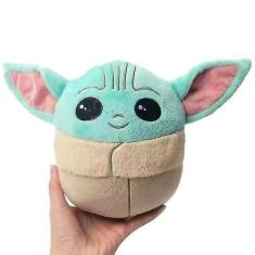 Imagem de Brinquedo de pelúcia Baby Yoda para crianças - 14cm