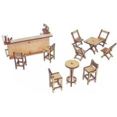 Imagem de Kit Miniatura Barzinho K2016 - Woodplan