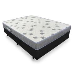 Imagem de Cama Box Casal + Colchão De Espuma D33 - Ortobom - Light 138x188x52cm