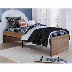 Imagem de Cama Solteiro Com Estrutura Aço Artetube Art In Móveis