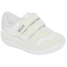 Imagem de Tênis Infantil Kidy Baby Colors Equilíbrio Branco Calce Fácil
