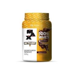 Imagem de 100% Whey Max Titanium X Dr. Peanut (900g) - Sabor: Bombom Italiano