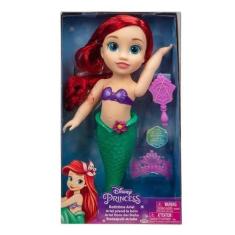 Imagem de Boneca Princesas Disney Ariel Hora do Banho com acessórios BR2021 Multikids