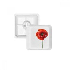 Imagem de Kit de atualização para jogos com teclado mecânico PBT da Red Flower Art Painting Corn Simplicity
