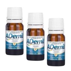 Imagem de Kit 3 Vitamina Ademil 20ml Vitaminas A E D - Arte Nativa