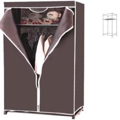 Imagem de Guarda roupa arara prateleira cabideiro portatil armario multifunciona