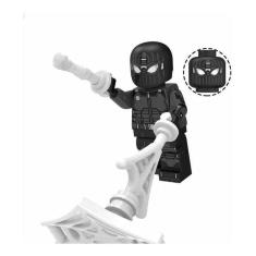 Imagem de Boneco Blocos De Montar Homem Aranha Shield