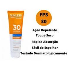 Imagem de Protetor Solar Sunless FPS 30 Com Ação Repelente 120g