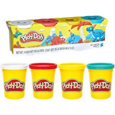 Imagem de Massa de Modelar Play-Doh com 4 Potes - Hasbro