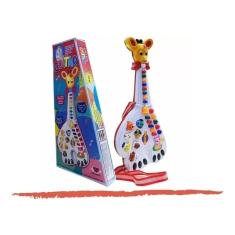 Imagem de Brinquedo Infantil Guitarra Girafa Luz e Sons Animais Piano