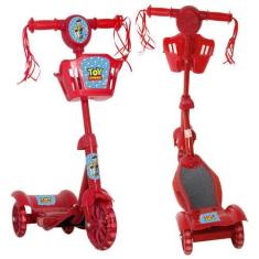 Imagem de Patinete Infantil Masculino Ajustável Vermelho Toy Story - Toys 2U