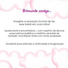 Imagem de Boneca Bebê Reborn Realista Negra 20 Itens Bolsa Maternidade - Cegonha