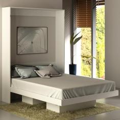 Imagem de Cama De Casal Articulável Branco Cm8016 - Tecno Mobili