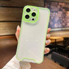 Imagem de Capa de telefone clara luminosa da cor da fluorescência para o iphone 14 pro max 11 12 13 14 pro max x xr xs max capa macia tpu, fg, para iphone 11