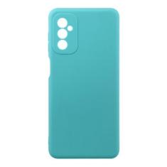 Imagem de Capinha Capa Azul Turquesa Fosca Lisa Premium Celular compatível Galax