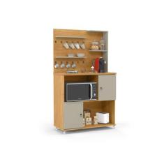 Imagem de Armario De Cozinha Cantinho Do Cafe Balcao Microondas Decoracao Escrit