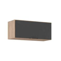 Imagem de Armário Aéreo Cozinha Modulado Firenze 1 Porta Basculante 70cm Avena-grafito - Demóbile