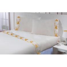 Imagem de Jogo Lençol Solteiro King 2,03Mx0,96Mx30Cm 3 Peças 200 Fios - Thais En