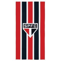 Imagem de Toalha De Banho Aveludada - São Paulo Vermelho