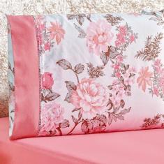 Imagem de Jogo De Lençol Solteiro Naturale Micropercal 200 Fios 3 Peças - Serene