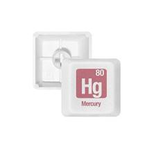 Imagem de Kit de atualização de teclado mecânico de ciência de elementos químicos Hg PBT para jogos