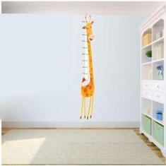 Imagem de Adesivo de Parede Infantil Régua do Crescimento Girafa RE048