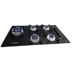 Imagem de Cooktop Safanelli Tripla Chama Prime TRI510 5 Bocas Acendimento Superautomático